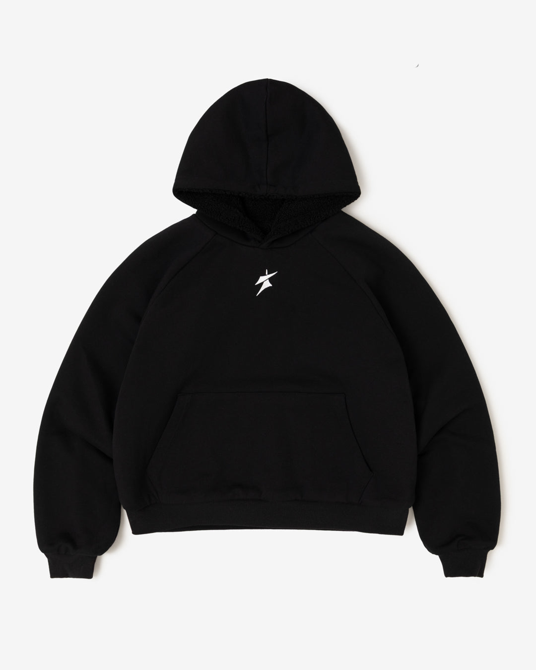 Reversible Sherpa Hoodie (Black)